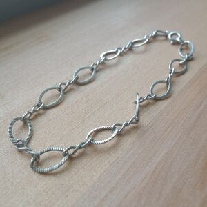 Silver Chain Link Bracelet